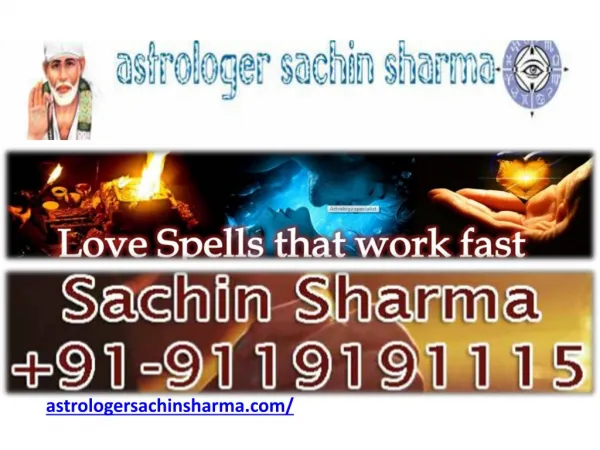 Astrologer Sachin Sharma, Best Hindu Astrology Specialist in India