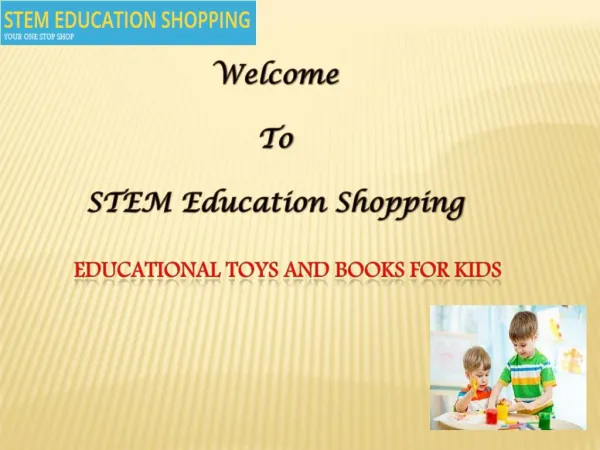Best kids educational toys - STEM EDUCATION SHOPPING