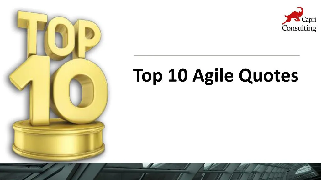 top 10 agile quotes
