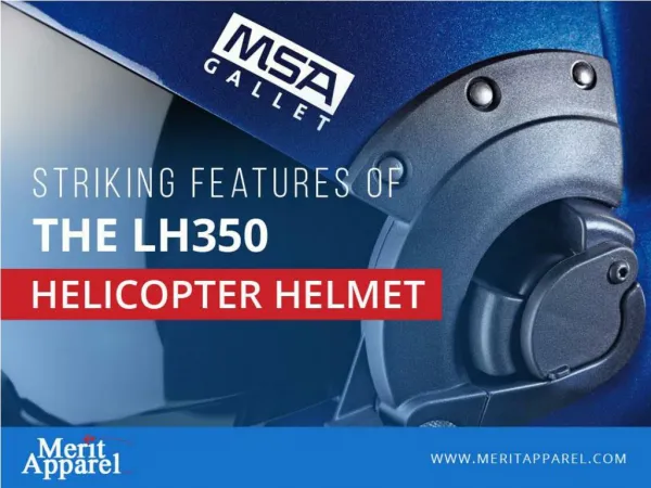 4 Great Features of the LH350 Helicopter Helmet