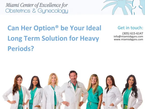 Can Her Option® be Your Ideal Long Term Solution for Heavy Periods?