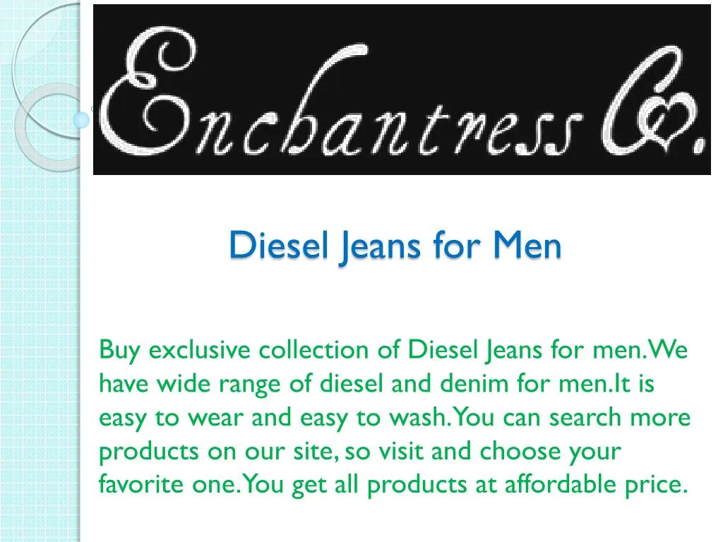 diesel jeans for men