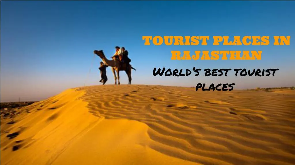 tourist places in rajasthan