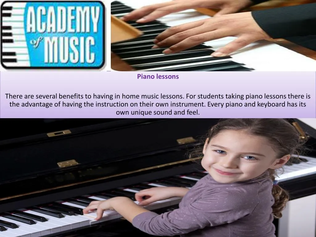 piano lessons there are several benefits