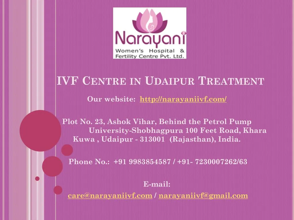 ivf centre in udaipur treatment