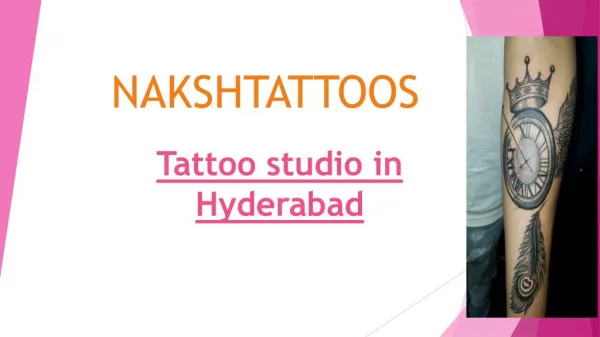 Tattoo studio in Hyderabad | Tattoo Artist in Hyderabad - Naksh Tattoos