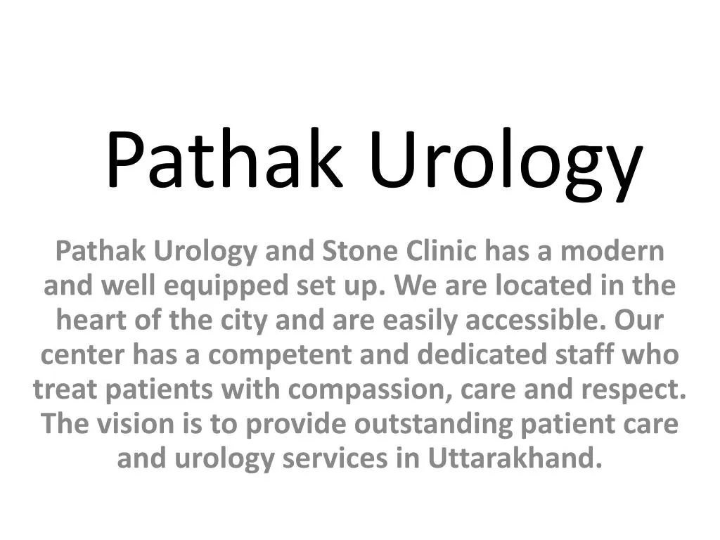 pathak urology