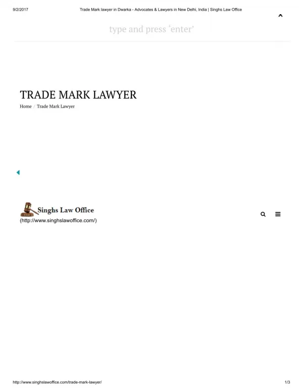 Best Trade Mark Lawyer