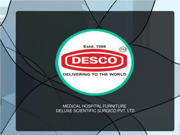 Hospital Furniture in India | DESCO
