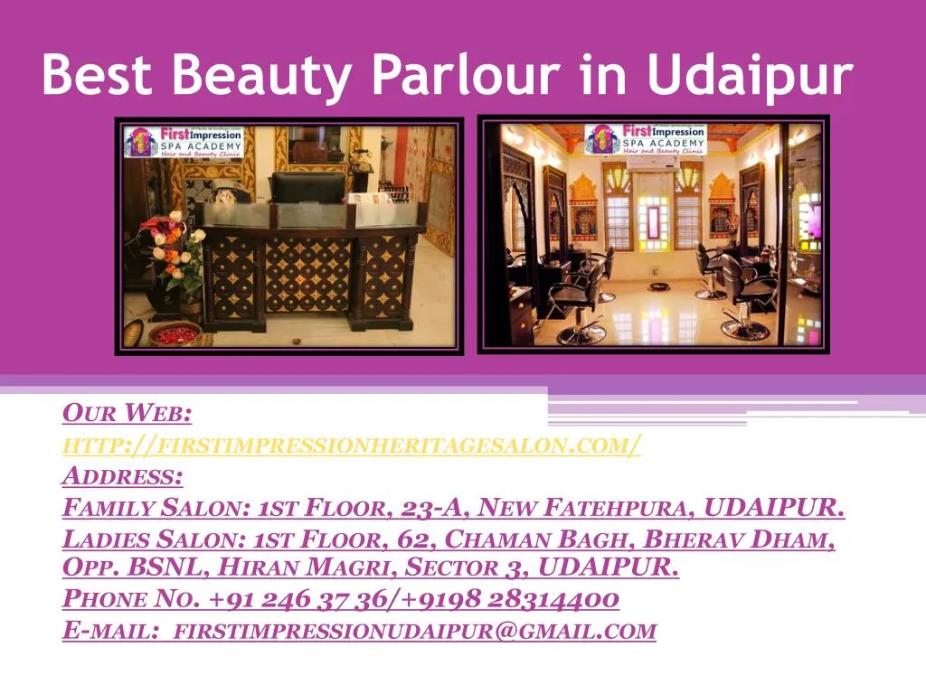 best beauty parlour in udaipur