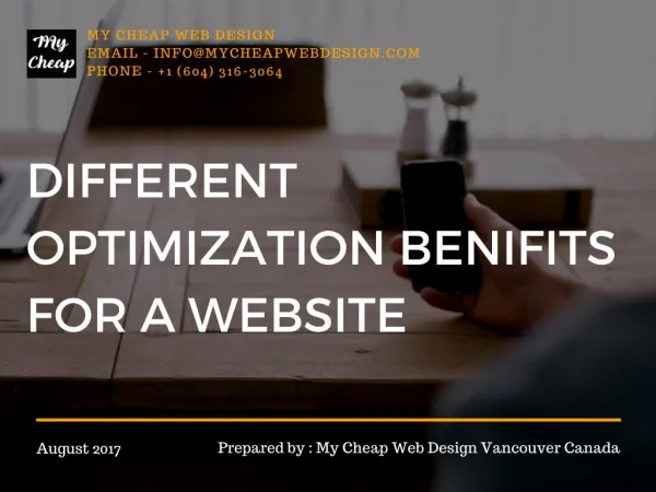 Small Business SEO Tips From My Cheap Web Design Vancouver