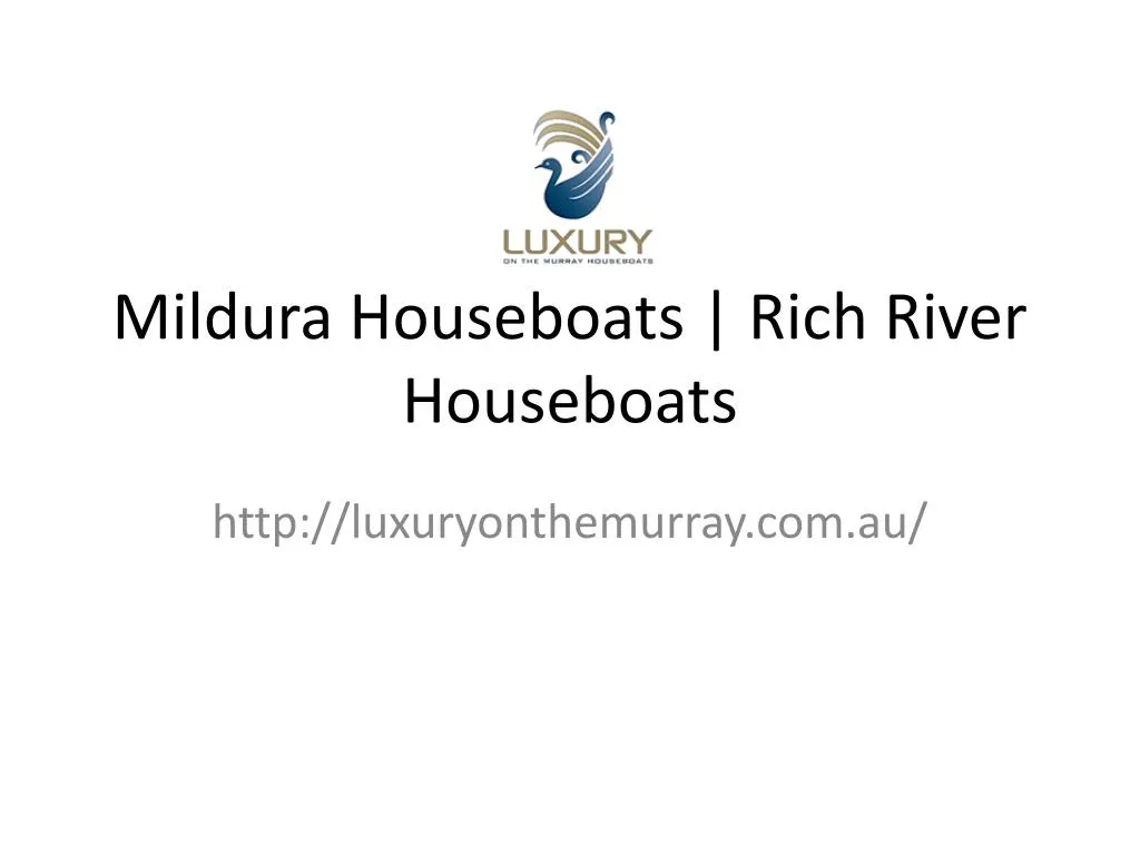 mildura houseboats rich river houseboats