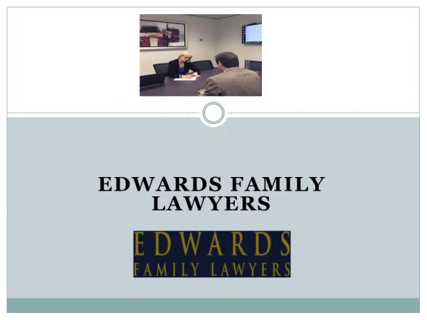 Experienced Family Trust Lawyers at Edwards Family Lawyers