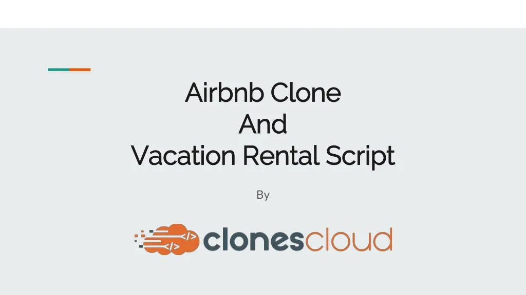 airbnb clone and vacation rental script