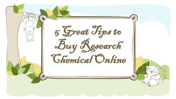 Various Platforms to Buy Research Chemicals Online