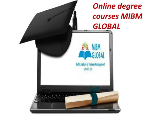 online degree courses mibm global