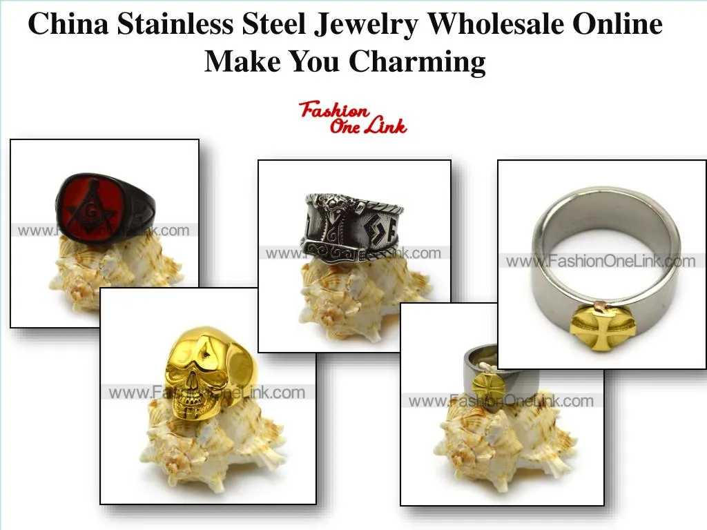 china stainless steel jewelry wholesale online