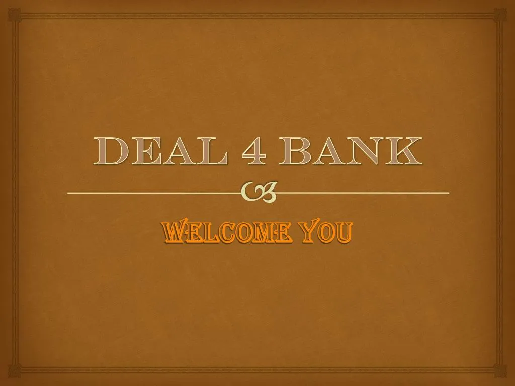 deal 4 bank