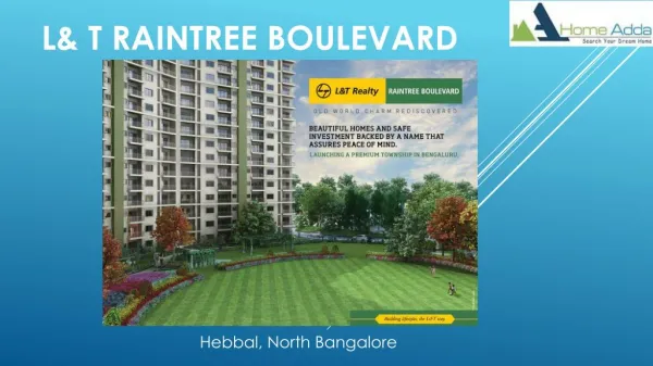 LnT Apartment Developers in Bangalore