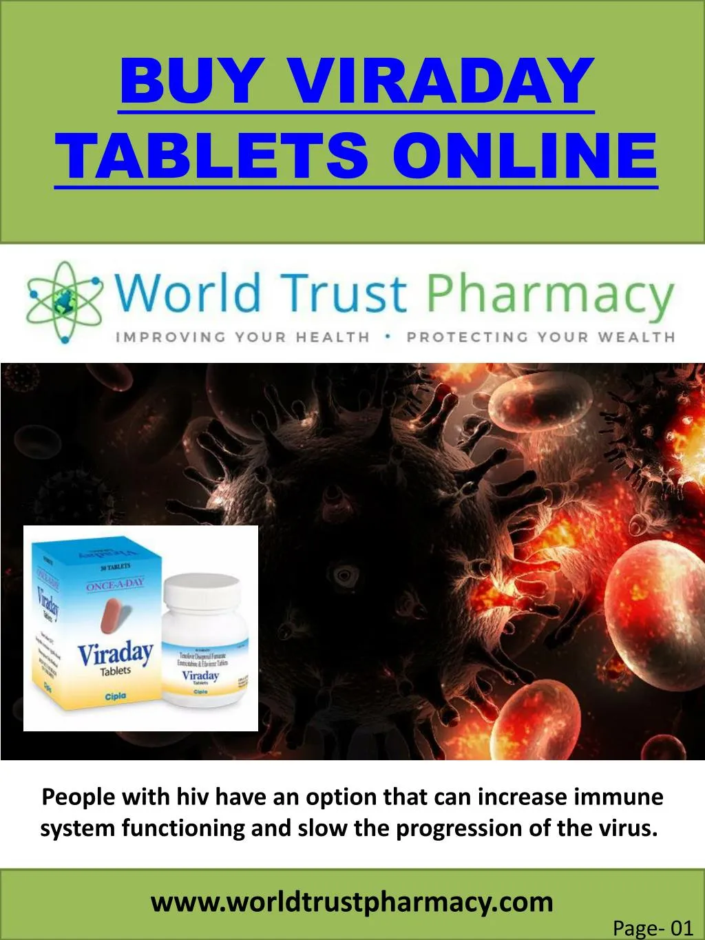 buy viraday tablets online