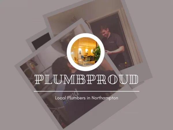 Local Plumbers in Northampton