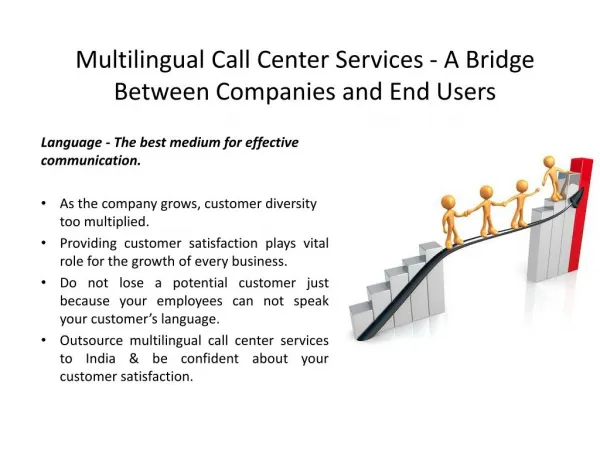 Multilingual Call Center Services - A Bridge Between Companies and End Users