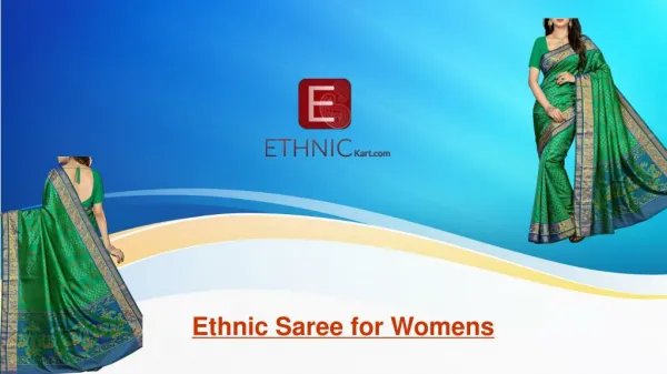 Buy Ethnic saree for womens