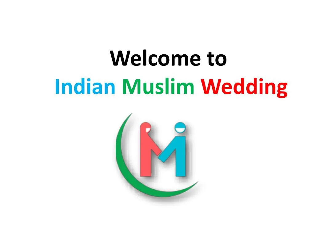 welcome to indian muslim wedding