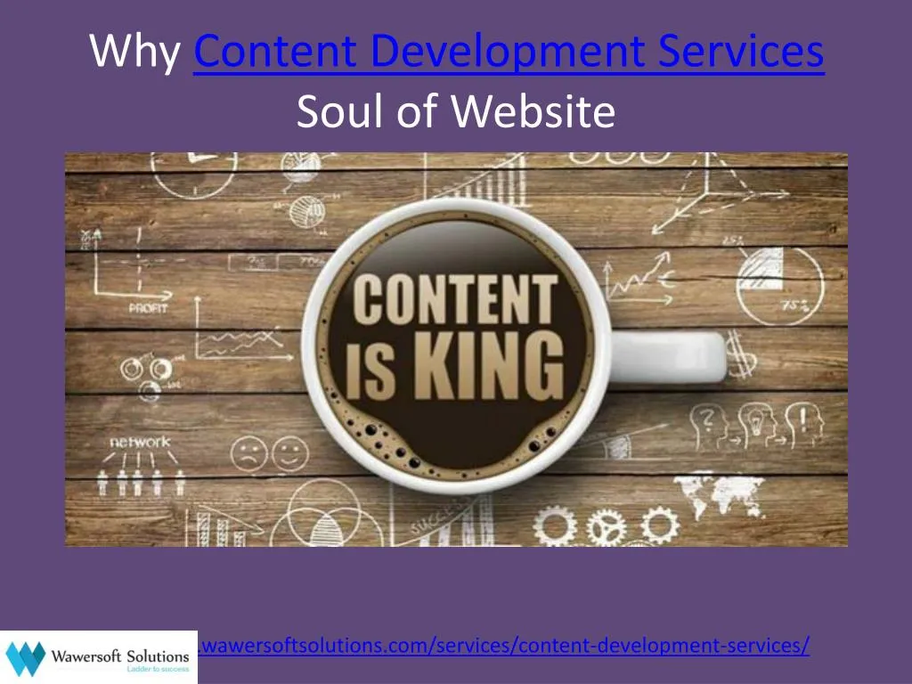 why content development services soul of website