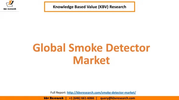 Global Smoke Detector Market Size