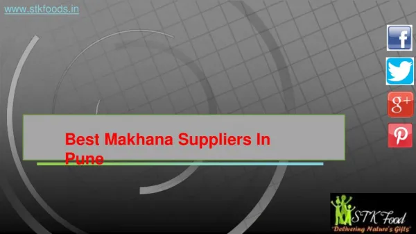 Best Makhana Suppliers