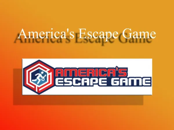 Escapology Escape Room