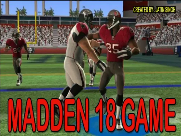 Madden 18 game's Soundtrack,Gameplay,Cover,developer,Platforms,Mode and Release date
