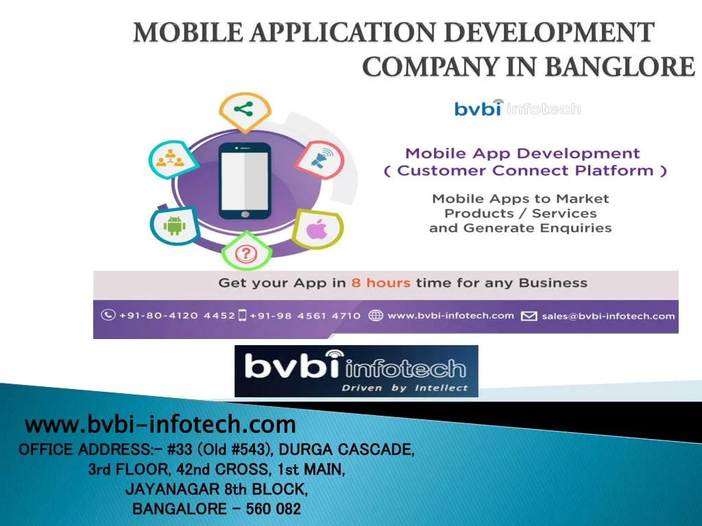 mobile application development company in banglore