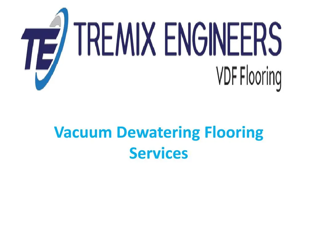 vacuum dewatering flooring services