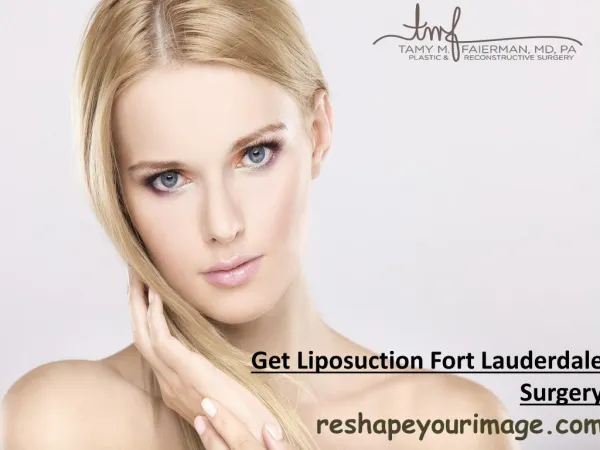 Liposuction Fort Lauderdale Surgery