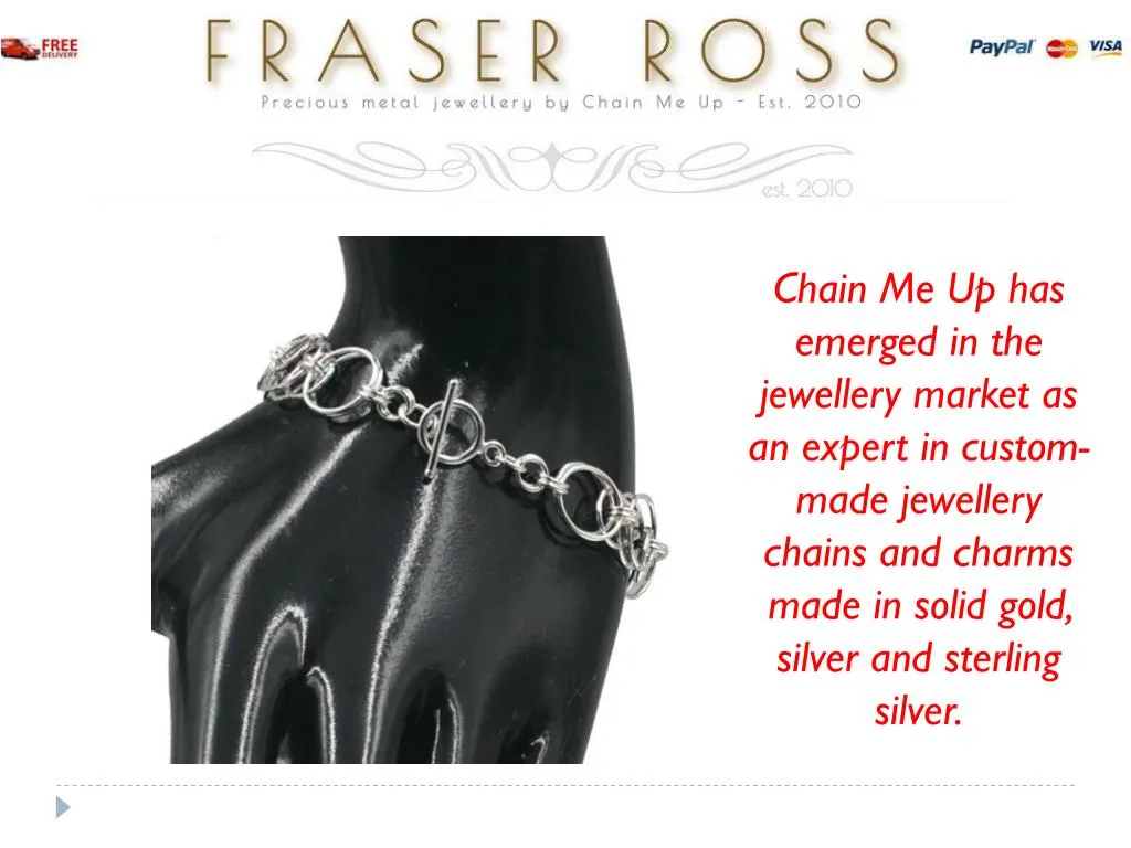chain me up has emerged in the jewellery market
