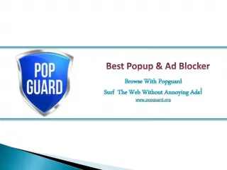 Pop Ups Blocker Chrome - slide 1