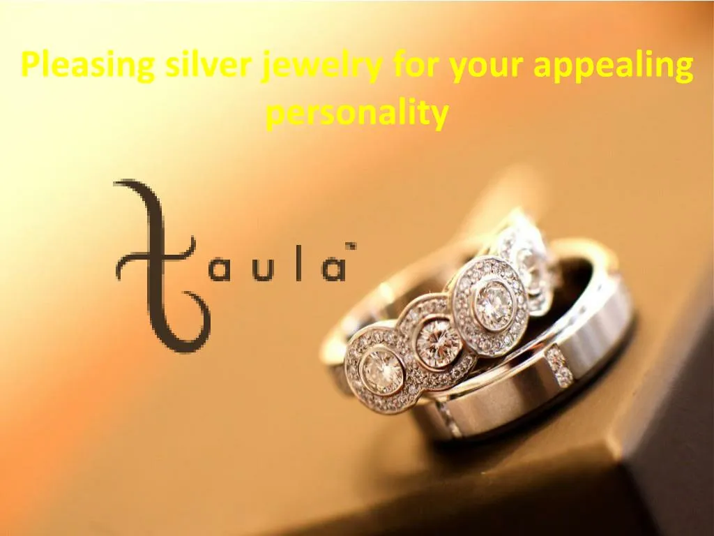 pleasing silver jewelry for your appealing