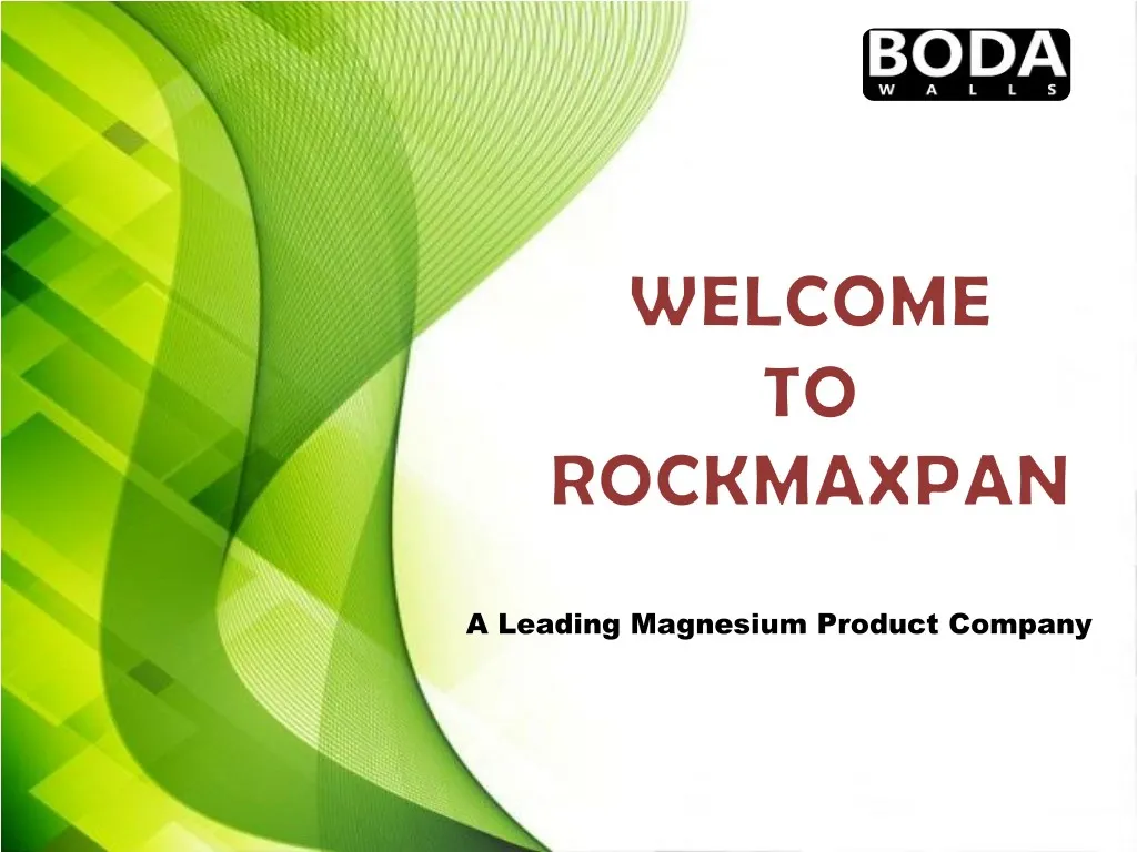 a leading magnesium product company