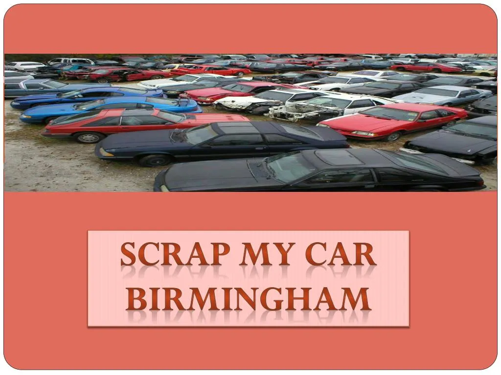 scrap my car birmingham