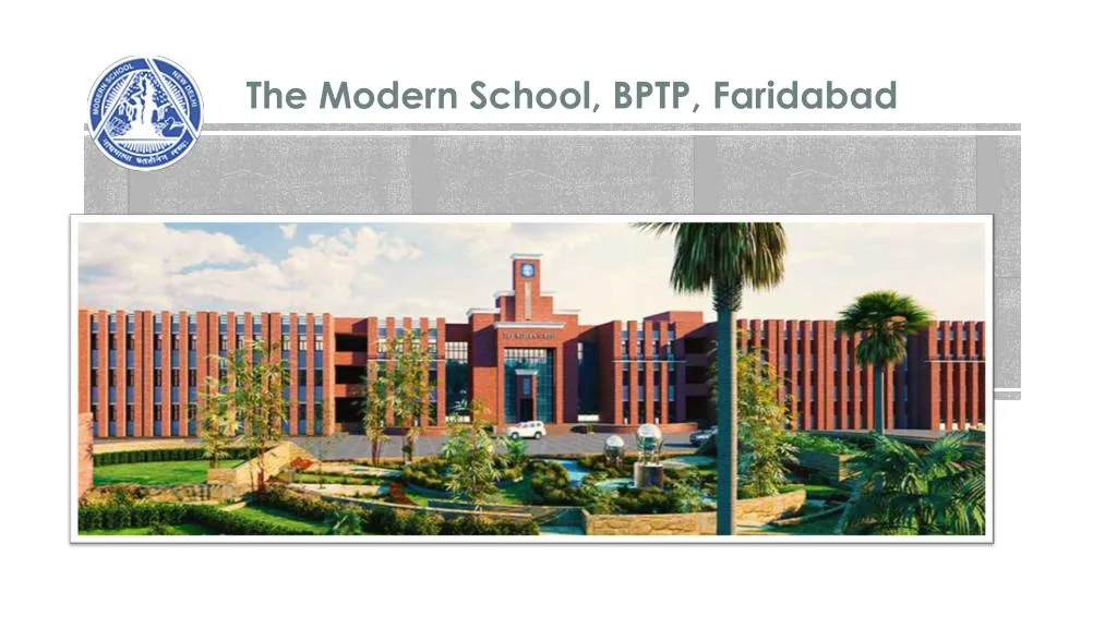 the modern school bptp faridabad