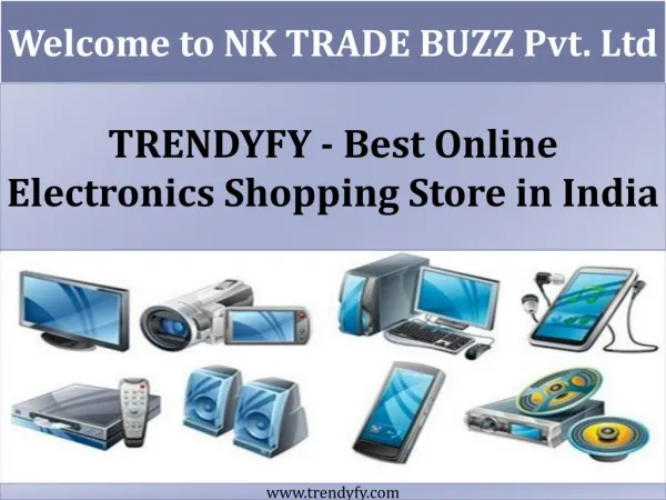 TRENDYFY: Buy Electronics Accessories Online India
