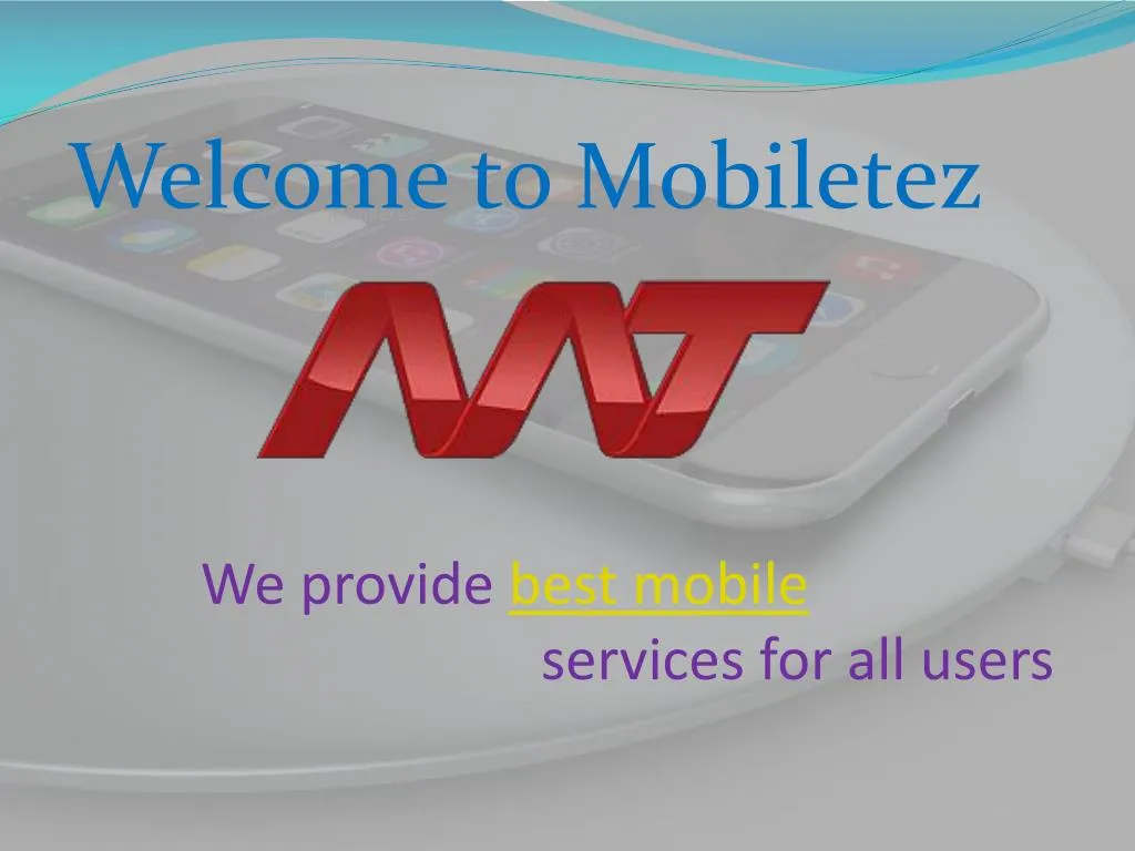 welcome to mobiletez
