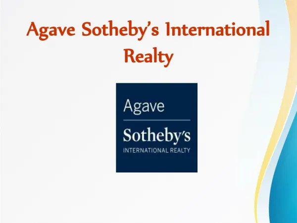 Agave Sotheby’s International Realty : Real Estate San Miguel de Allende