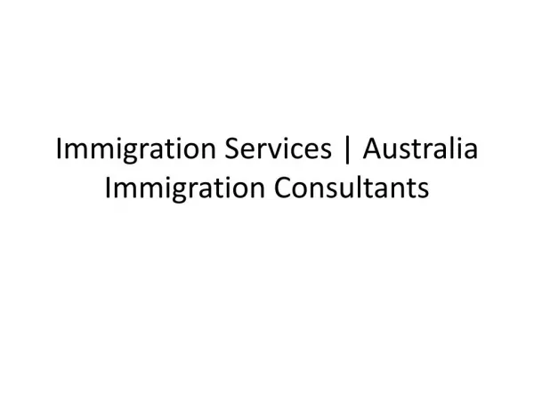 A2Z Immigration Services | Australia Immigration Consultants