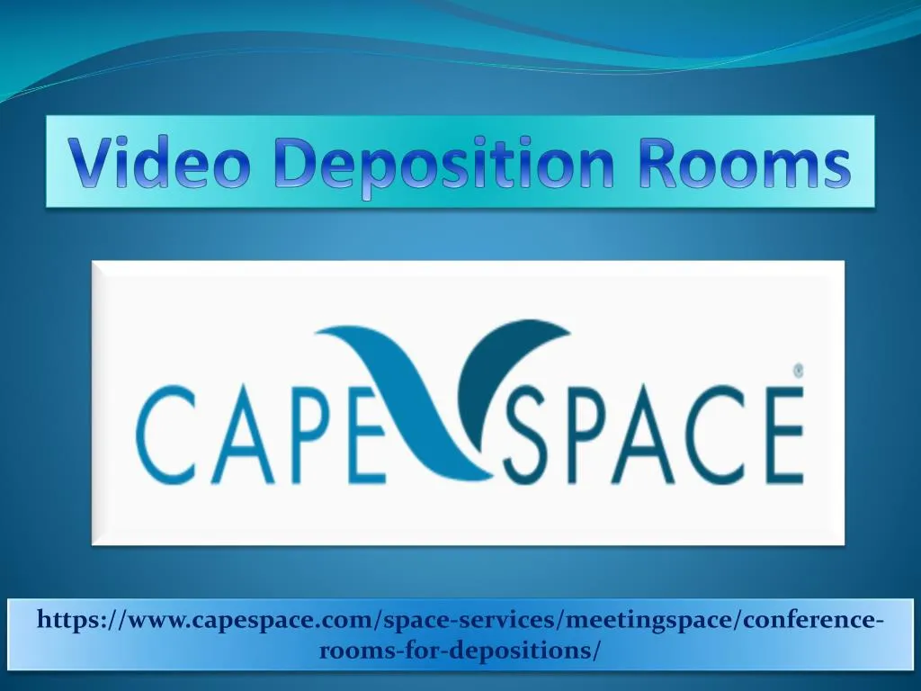 video deposition rooms