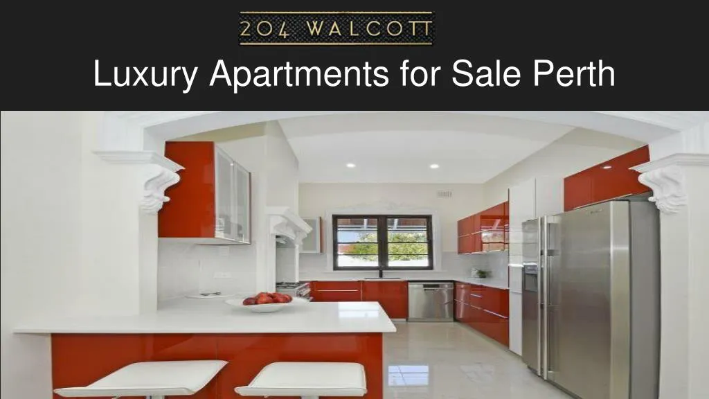 luxury apartments for sale perth