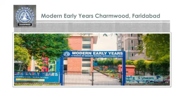 Modern Early Years Charmwood