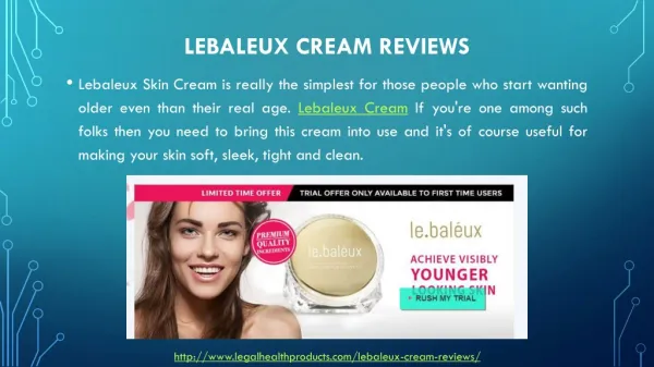 Lebaleux Skin Cream Reviews, Price and Side Effects